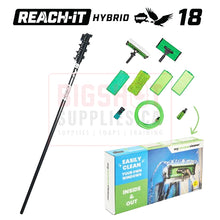 Load image into Gallery viewer, Reach-It 'Cheep' Water Fed Poles with Budget Indoor/Outdoor Window Cleaning Kit