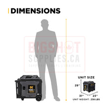 Load image into Gallery viewer, 10,500 Watt Digital Inverter Generator