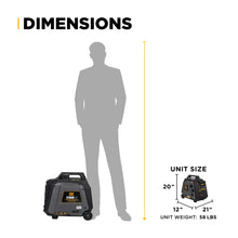 Load image into Gallery viewer, 4,700 Watt Digital Inverter Generator
