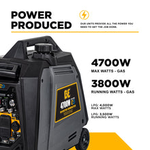 Load image into Gallery viewer, 4,700 Watt Digital Inverter Generator