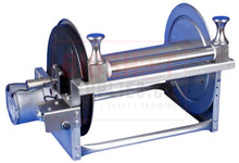 Load image into Gallery viewer, Titan 12 Volt Electric Rewind Hose Reel w/Carbon Steel Manifold