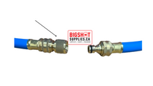 Load image into Gallery viewer, Brass Garden Hose Thread Straight-Thru Deluxe Quick Connect ( for 9mm Plug )