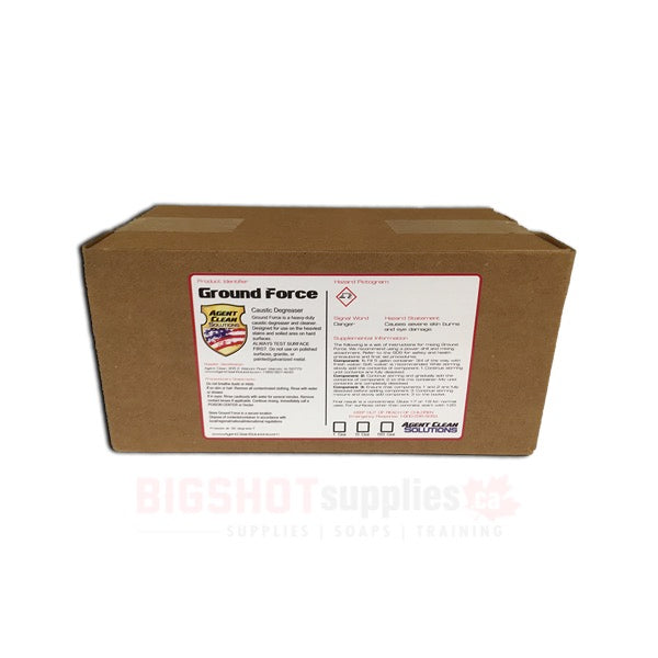 Ground Force Caustic Degreaser Big Shot Supplies