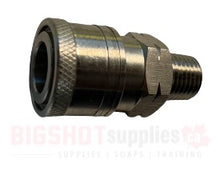 Load image into Gallery viewer, 1/4&quot; QC Coupler SS MNPT
