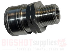 Load image into Gallery viewer, 3/8" QC Coupler SS MNPT