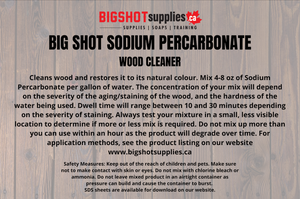 Big Shot Sodium Percarbonate - 4 Pack Bundle