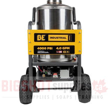 Load image into Gallery viewer, 4,000 PSI - 4.0 GPM Hot Water Pressure Washer with Honda GX390 Engine and Belt Driven General Triplex Pump