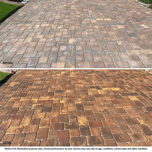 Trident Protects Hurricane CAT 5 Concrete and Paver Sealer - Next Gen 2 Part Urethane Premium Enhancer and Stabilizer