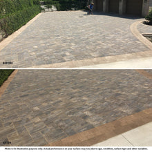 Load image into Gallery viewer, Trident Protects Hurricane CAT 4 Concrete and Paver Sealer - 2 Part Urethane Enhancer and Stabilizer
