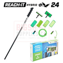 Load image into Gallery viewer, Reach-It &#39;Cheep&#39; Water Fed Poles with Budget Indoor/Outdoor Window Cleaning Kit
