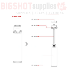Load image into Gallery viewer, FR20 FLOW RED DI TANK SET
