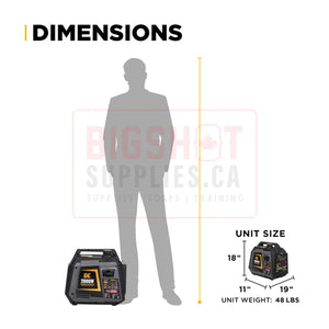 2,800 Watt Digital Inverter Generator