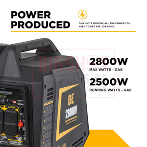 2,800 Watt Digital Inverter Generator