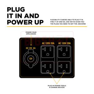 2,800 Watt Digital Inverter Generator