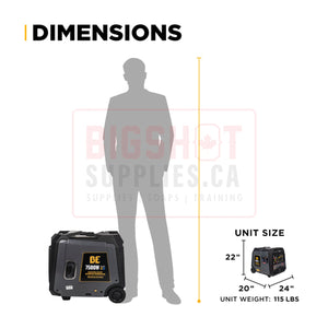 7,500 Watt Digital Inverter Generator
