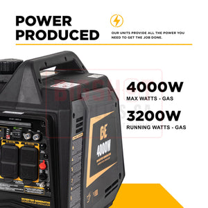 4,000 Watt Digital Inverter Generator