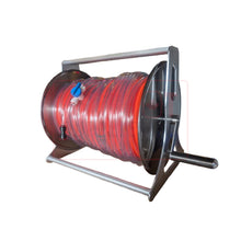 Load image into Gallery viewer, BSS Water - Fed Pole Hose Reel - 150ft of 3/8&quot; ID Hose &amp; 100ft Tubing
