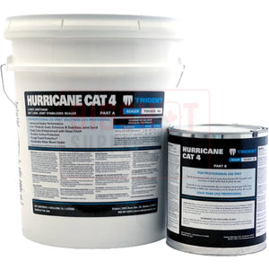 Trident Protects Hurricane CAT 4 Concrete and Paver Sealer - 2 Part Urethane Enhancer and Stabilizer