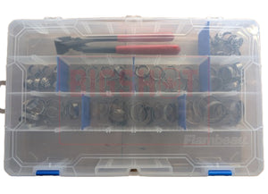 Stepless 1-Ear Pinch Clamp Kit