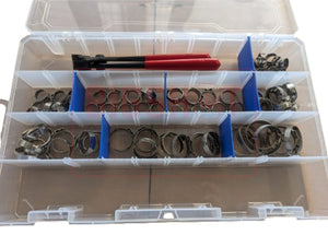 Stepless 1-Ear Pinch Clamp Kit