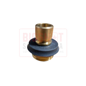 Brass QC Plug x Male Garden Hose Thread with Grip