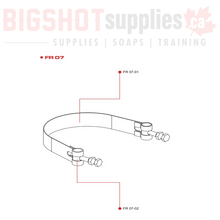 Load image into Gallery viewer, FR07 FLOW RED RO HOUSING STRAP SET
