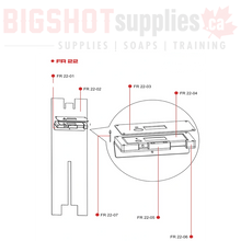 Load image into Gallery viewer, FR22 FLOW RED TDS METER HOUSING SET
