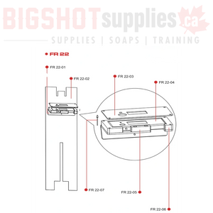 FR22 FLOW RED TDS METER HOUSING SET