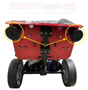 FR12-06 FLOW RED RUBBER FEET