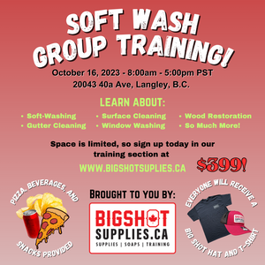 Soft-Wash Training Level 1 (Group) - October 16th, 2023