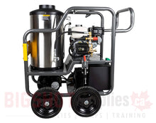 Load image into Gallery viewer, 3,000 PSI - 3 GPM Hot Water Pressure Washer with Honda GX200 Engine and General Triplex Pump
