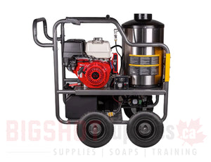 4,000 PSI - 4.0GPM Hot Water Pressure Washer with Honda GX390 Engine - Direct Drive