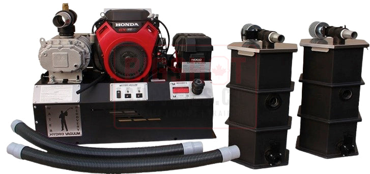 Hydro Tek Gas Powered Vacuum with Pump Out: Honda GX630