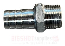 Load image into Gallery viewer, Hose Barb x Male NPT (Stainless Steel) Fitting
