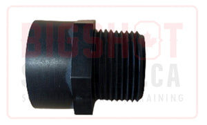 Polypropylene 3/4'' Male NPT x Solid Female GHT