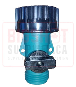 ABS Polymer Garden Hose Thread Straight Shut-Off