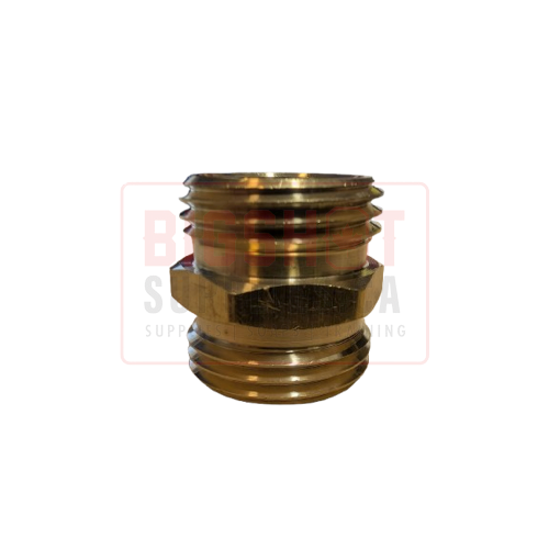 Brass Male GHT X Male GHT Solid