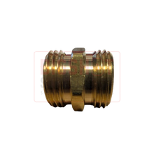 Load image into Gallery viewer, Brass Male GHT X Male GHT Solid
