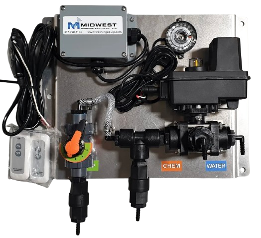 Remote Downstream Module for Pressure Washers With Soap Metering Option
