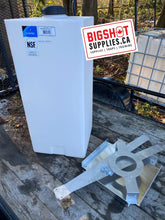 Load image into Gallery viewer, 55 Gallon Poly Vertical Tank with Base &amp; Straps

