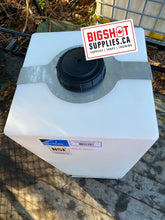 Load image into Gallery viewer, 55 Gallon Poly Vertical Tank with Base &amp; Straps
