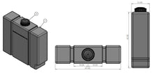 Load image into Gallery viewer, 100 Gallon Slim Line Tank with Banding &amp; Base (Single)
