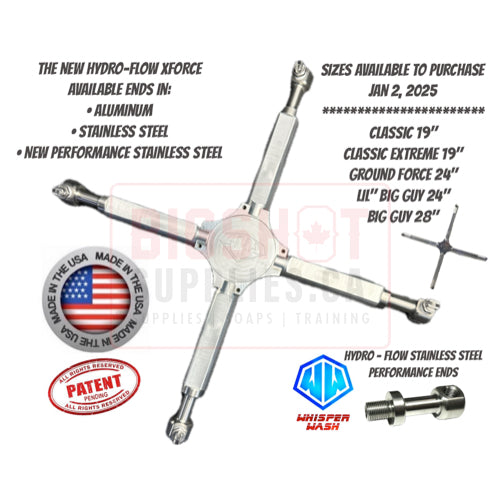 Whisper Wash XForce 4 Tip Bar