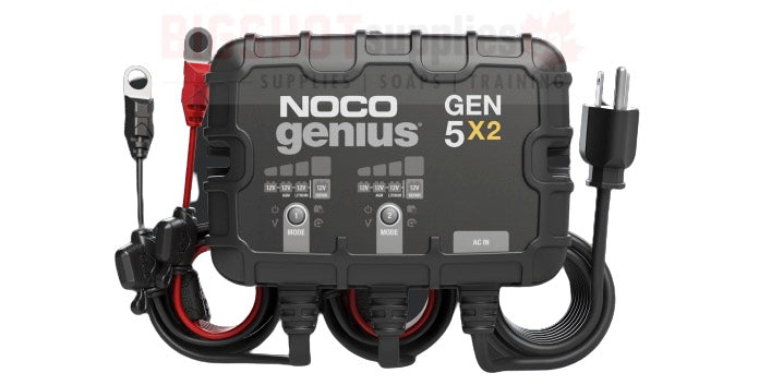 Noco GEN5X2  12V 2-Bank, 10-Amp On-Board Battery Charger