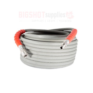 Dragon Flex - 200' Grey - Non-Marking (Hot Water)(6000 PSI - 2 Wire Hose)