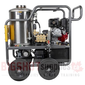 4,000 PSI - 4.0 GPM Hot Water Pressure Washer with Honda GX390 Engine and Belt Driven General Triplex Pump