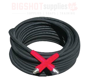 Dragon Flex - 100' Black - 6000 PSI 2 - Wire Hose