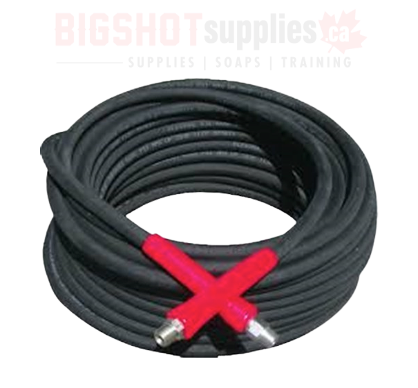 Dragon Flex - 100' Black - 6000 PSI 2 - Wire Hose