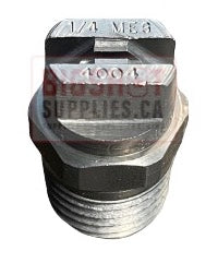 (1/4") 40° Screw-In Nozzle (Soft-Washing)+(Surface Cleaning)