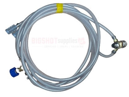 Dual Barb Injector with Metering Valve